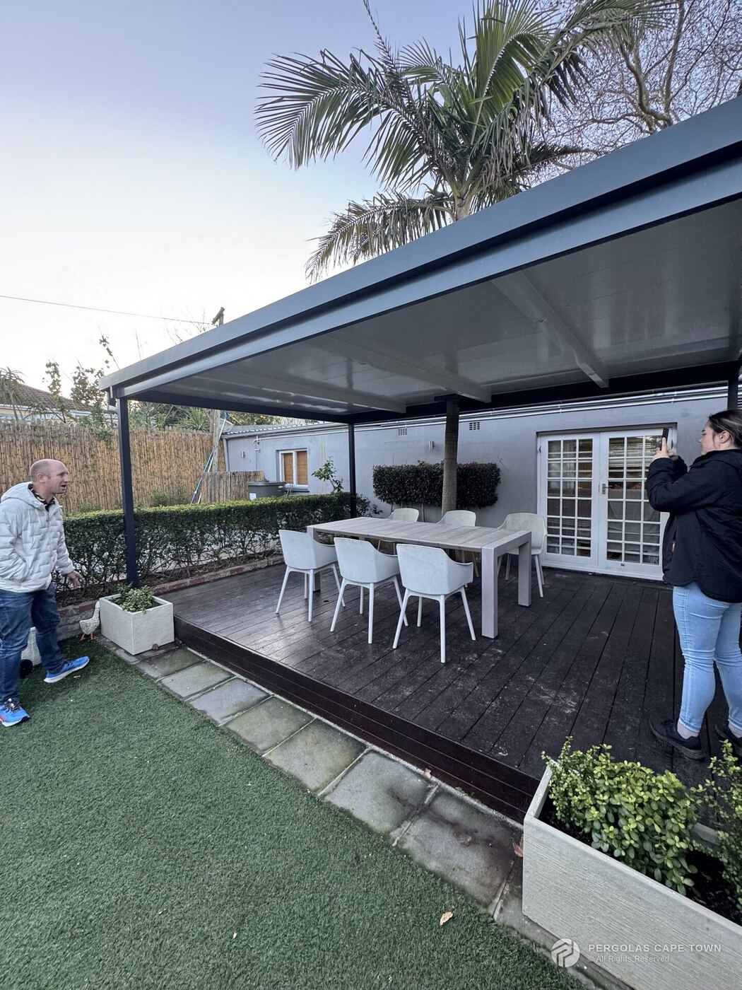 Charcoal ceiling awning kenilworth