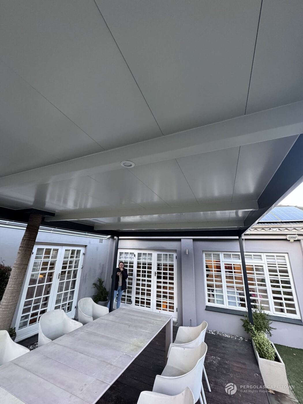 Aluminium Patio Ceiling, Kenilworth, Cape Town — view 4