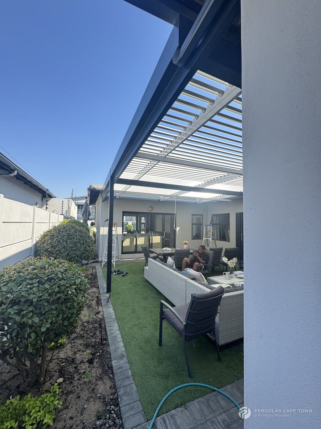 Aluminium Louvre Roof, Blouberg, Cape Town — view 4