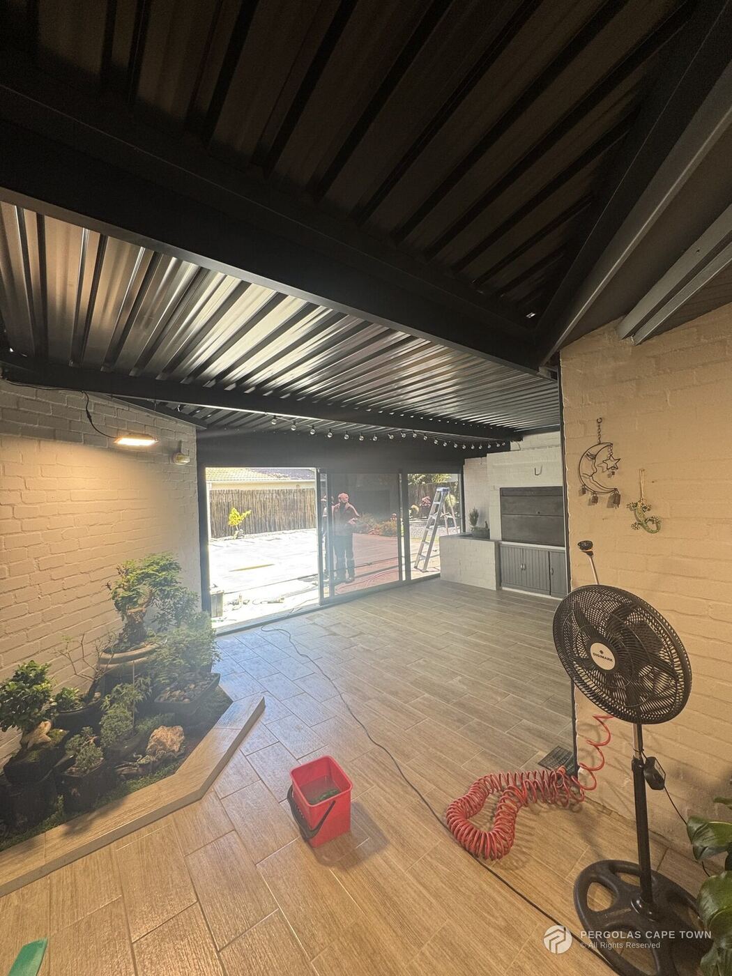 Aluminium Extruded Pergola, Flamingo Vlei, Table View — view 5
