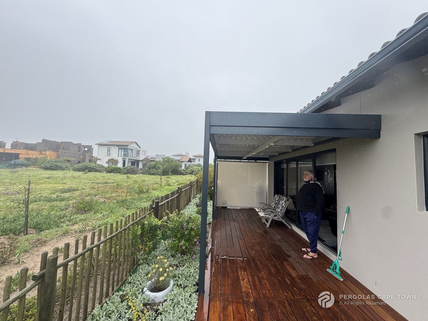 Aluminium Louvre Roof, Langebaan, West Coast — view 4
