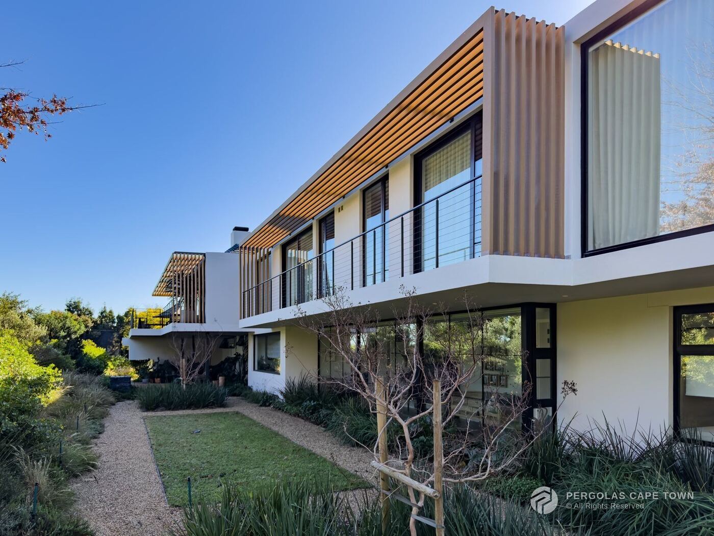 Composite Pergola, Tokai, Cape Town — view 3