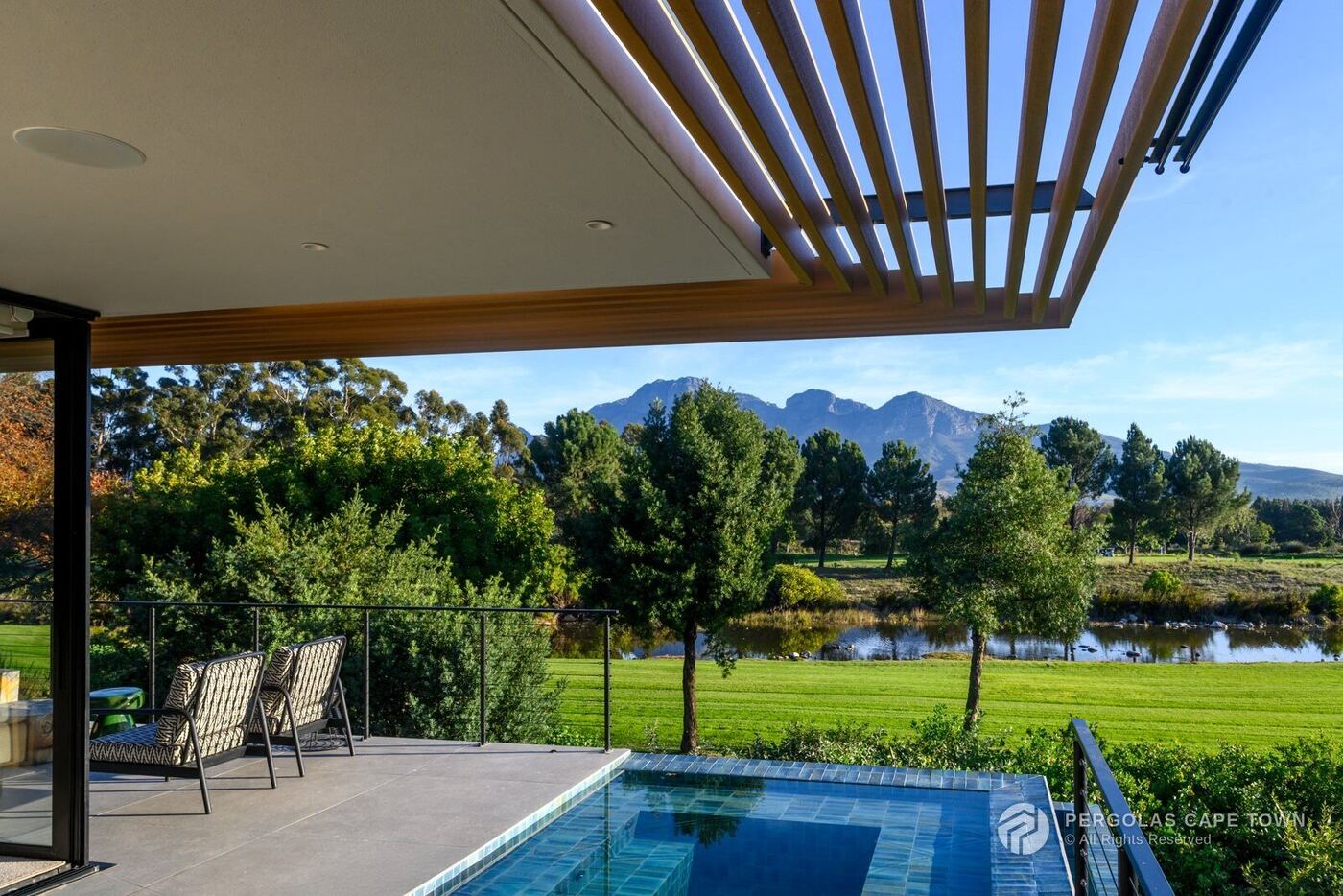 Composite Pergola, Tokai, Cape Town — view 4