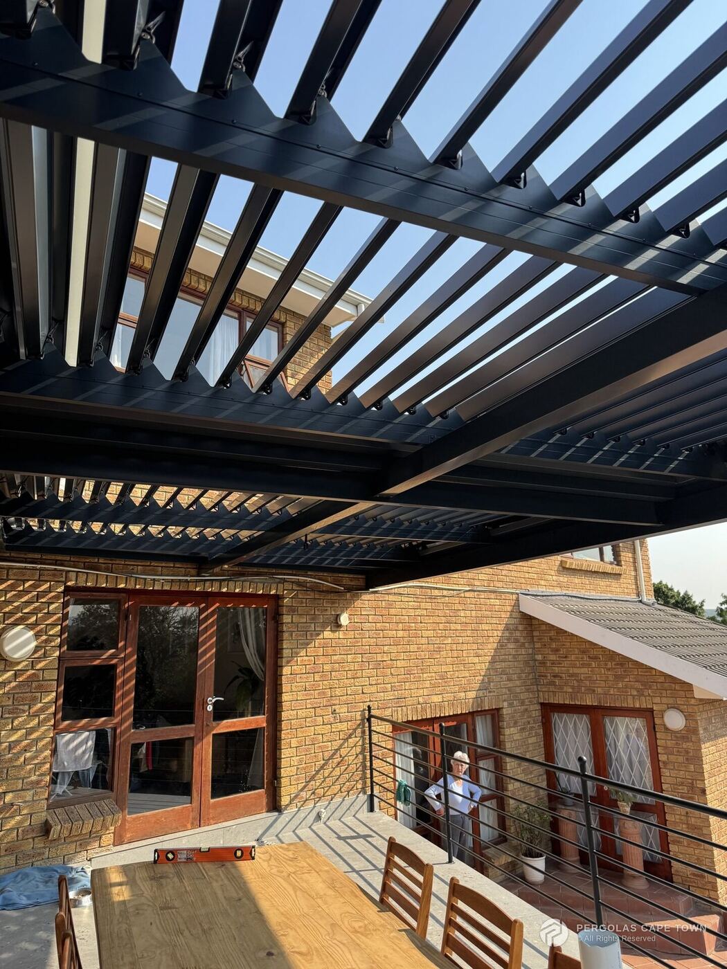 Aluminium Louvre Roof, Bellville, Cape Town — view 4
