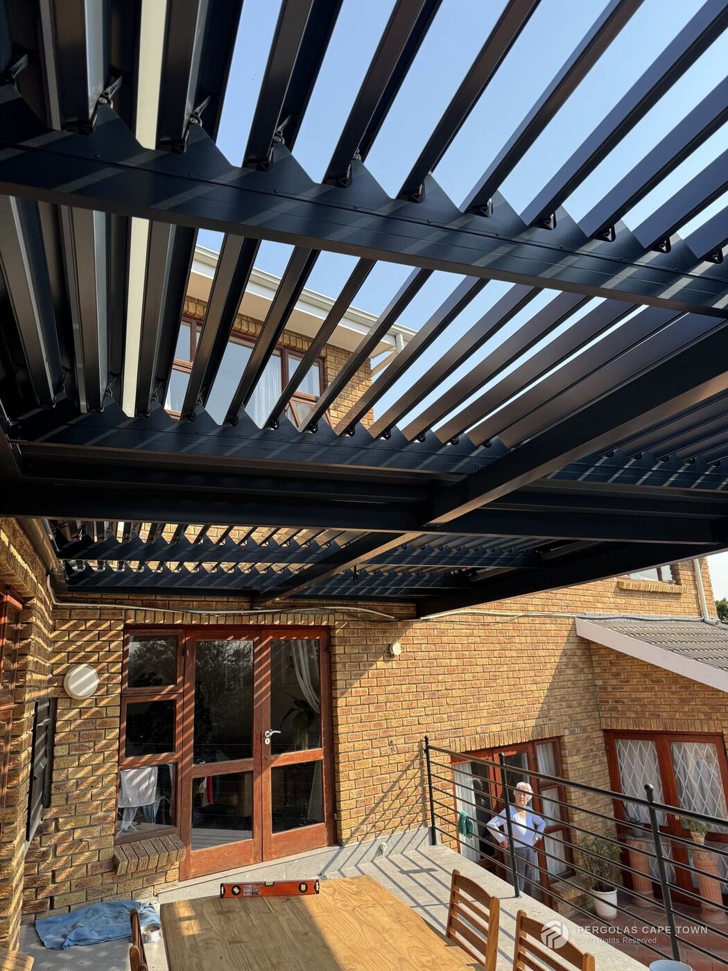 Aluminium Louvre Roof, Bellville, Cape Town — view 5