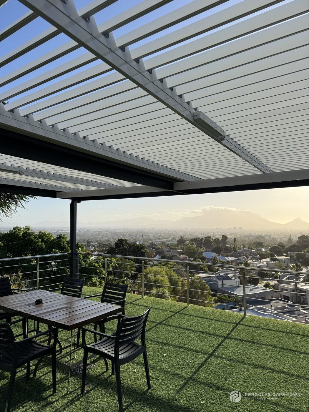 Aluminium Louvre Roof, Parow, Cape Town — view 5