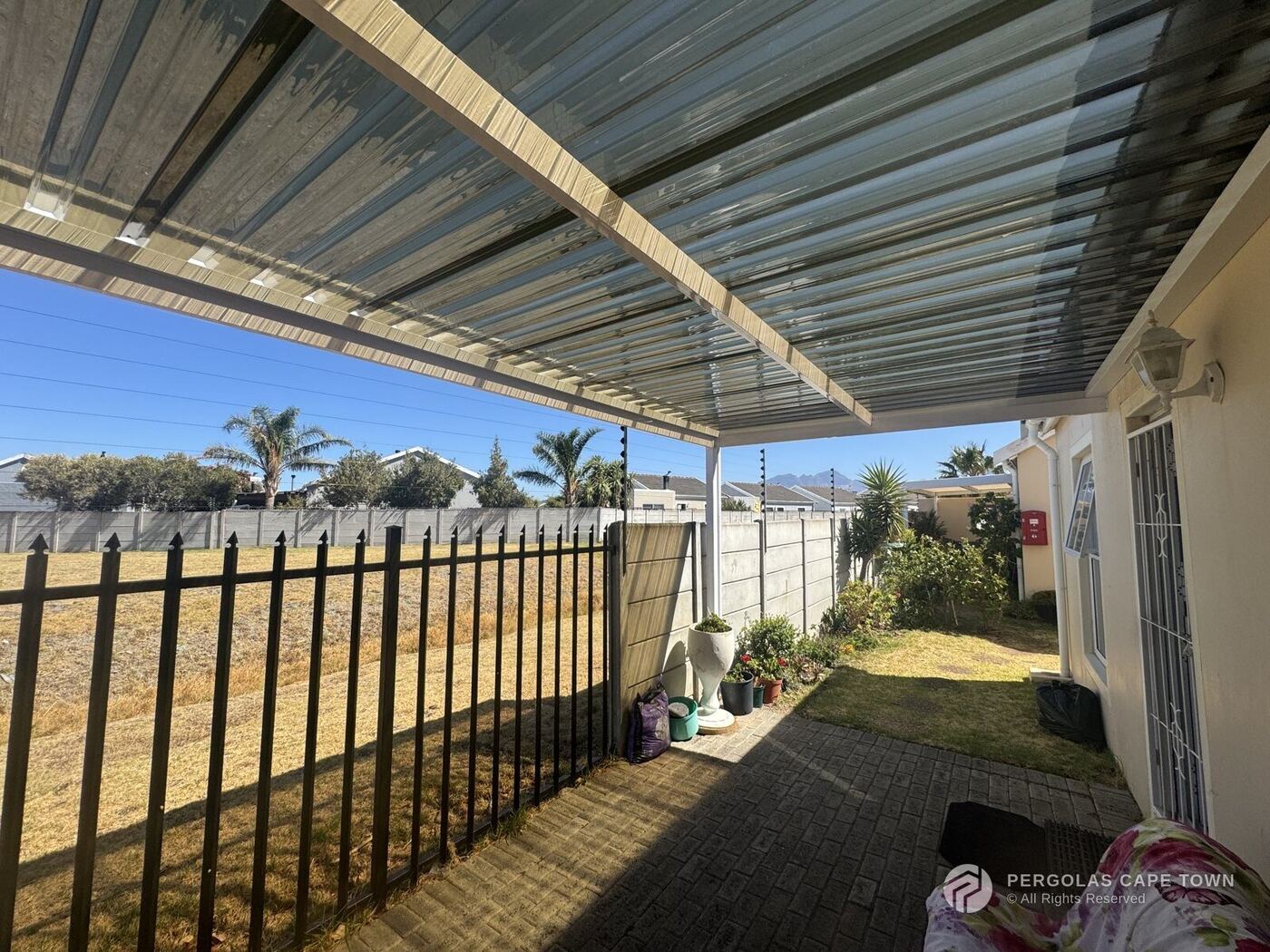 Polycarbonate pergola gordons bay