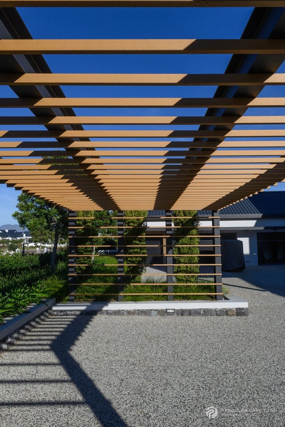Composite Pergola, Stellenbosch, Cape Winelands — view 2